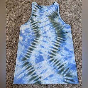 Tory sport women’s tie dye seamless tank top size small